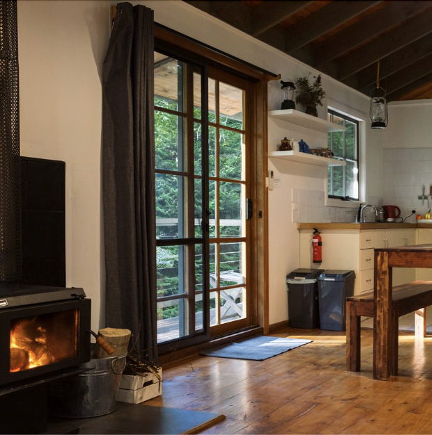 Interior of Yama Ki cottage